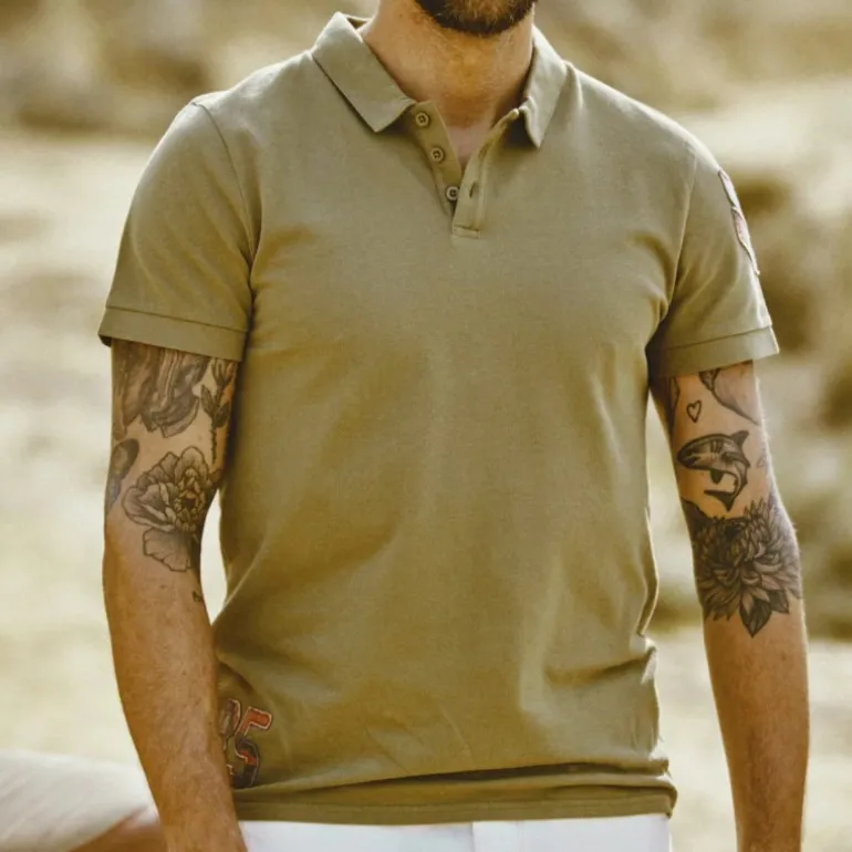 Polo Freeman T Porter Billy Camp khaki