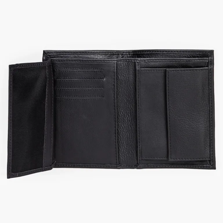 Portefeuilles Levi's ® Two Horses en cuir noir