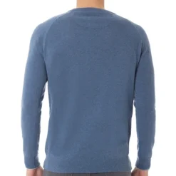 Pull en laine Us Polo Assn homme bleu
