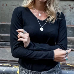 Pull femme Freeman T Porter Lorelia noir