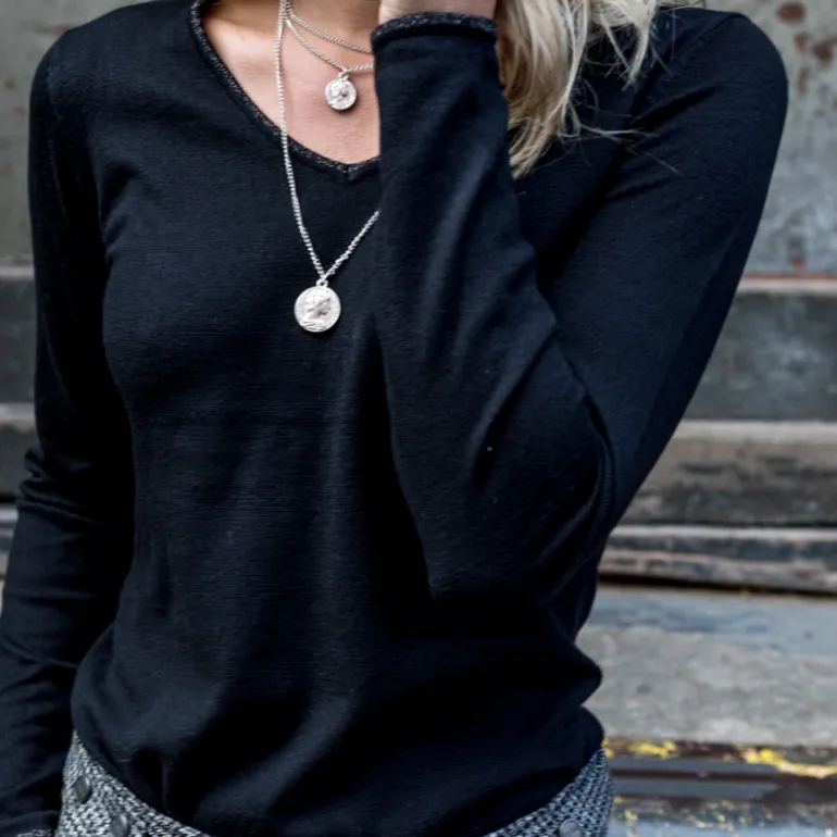 Pull femme Freeman T Porter Lorelia noir