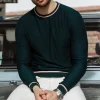 Pull fin Freeman T Porter homme Benito Jacquard vert