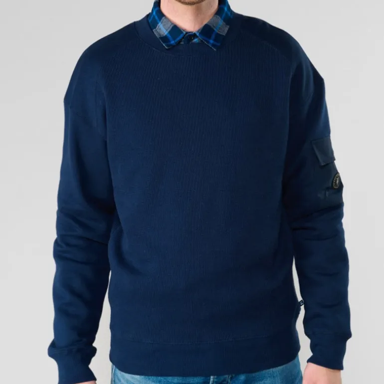 Pull Le Temps des Cerises Abisal bleu marine