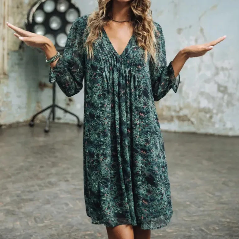 Robe Freeman T Porter femme Juna Hybrid Deep Jungle
