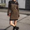 Robe pull Freeman T Porter Reliane Stripes