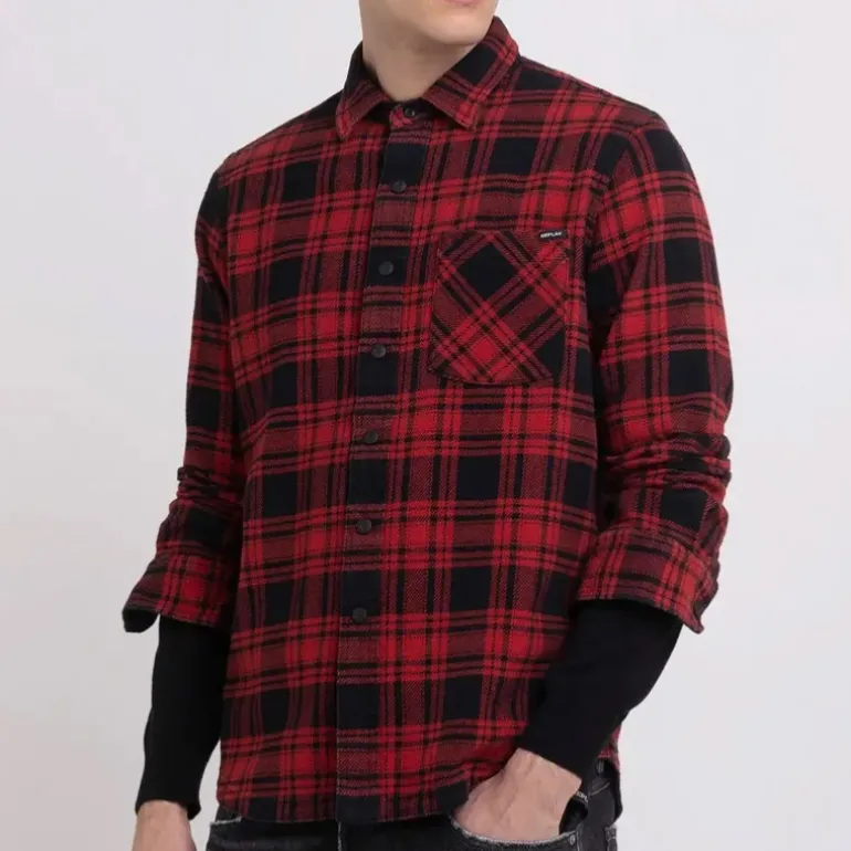 Sur Chemise en flanelle Replay Jeans pour homme