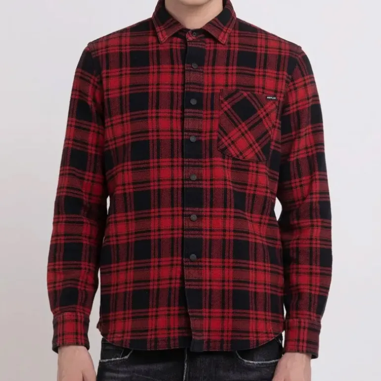 Sur Chemise en flanelle Replay Jeans pour homme