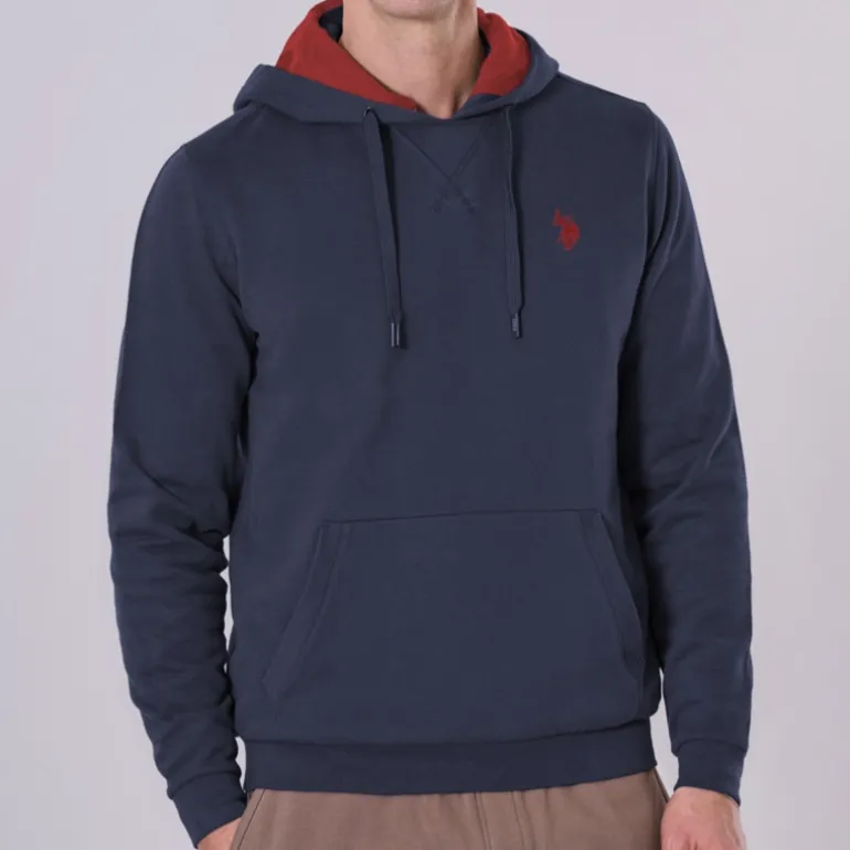Sweat à capuche Us Polo Assn Rain bleu marine