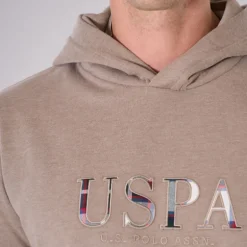 Sweat à capuche Us Polo Assn Tyba cappuccino