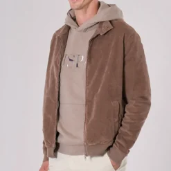 Sweat à capuche Us Polo Assn Tyba cappuccino