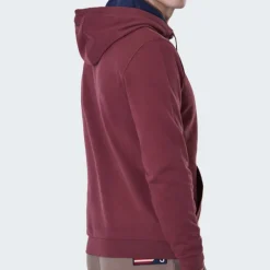 Sweat à capuche Us Polo Assn Rain bordeaux