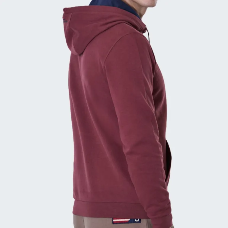 Sweat à capuche Us Polo Assn Rain bordeaux