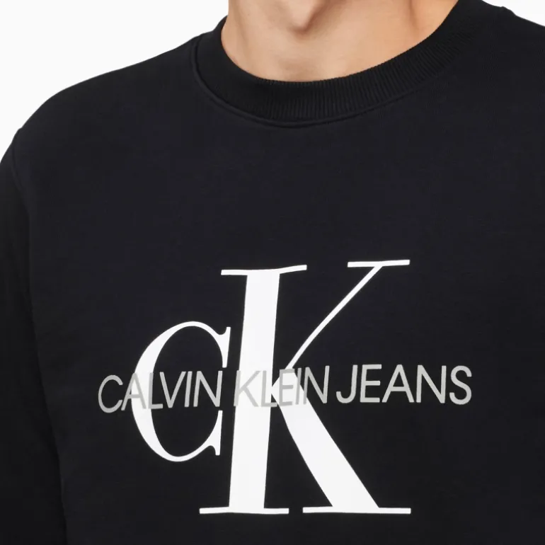 Sweat Calvin Klein Ck Jeans homme noir