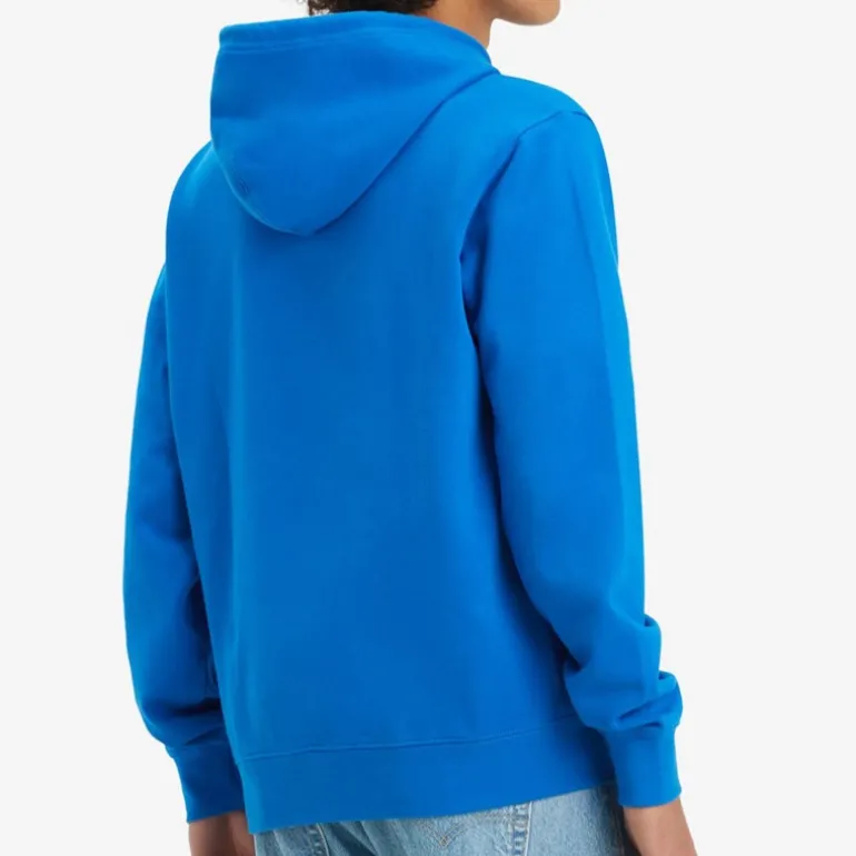 Sweat Levis homme bleu logo rouge
