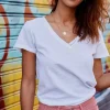T Shirt Freeman T Porter femme Tobby blanc