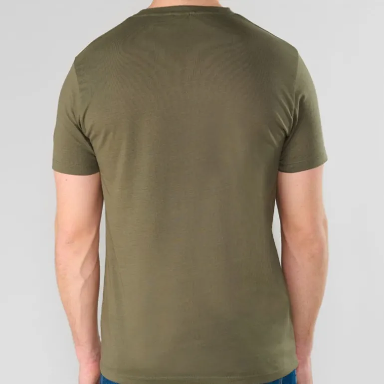 T Shirt Le Temps des Cerises homme Wenby kaki