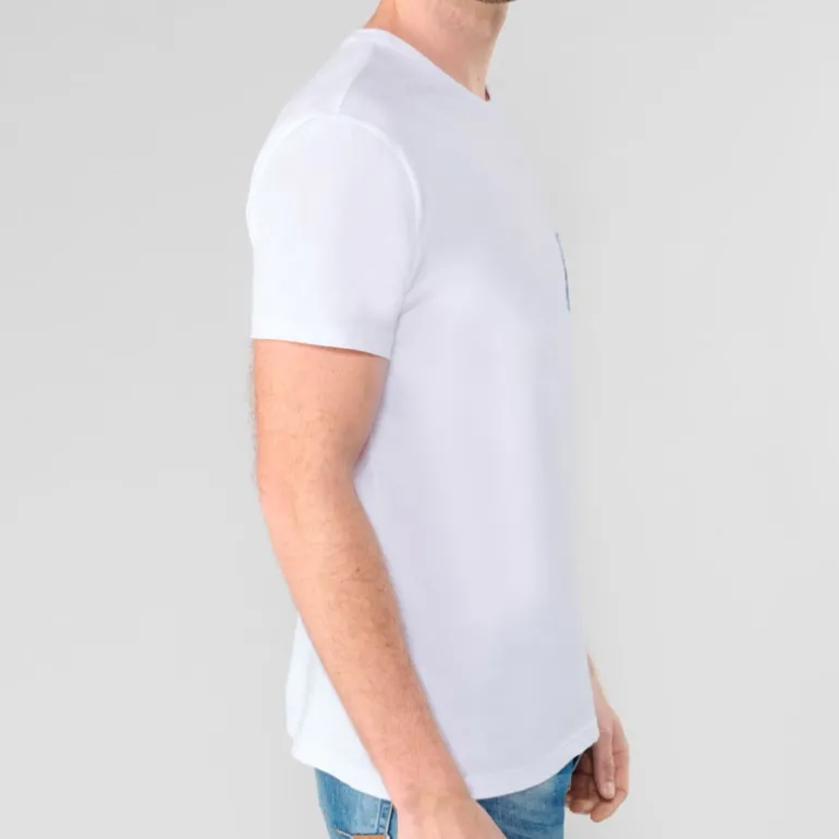 T Shirt Le Temps des Cerises Santiago blanc