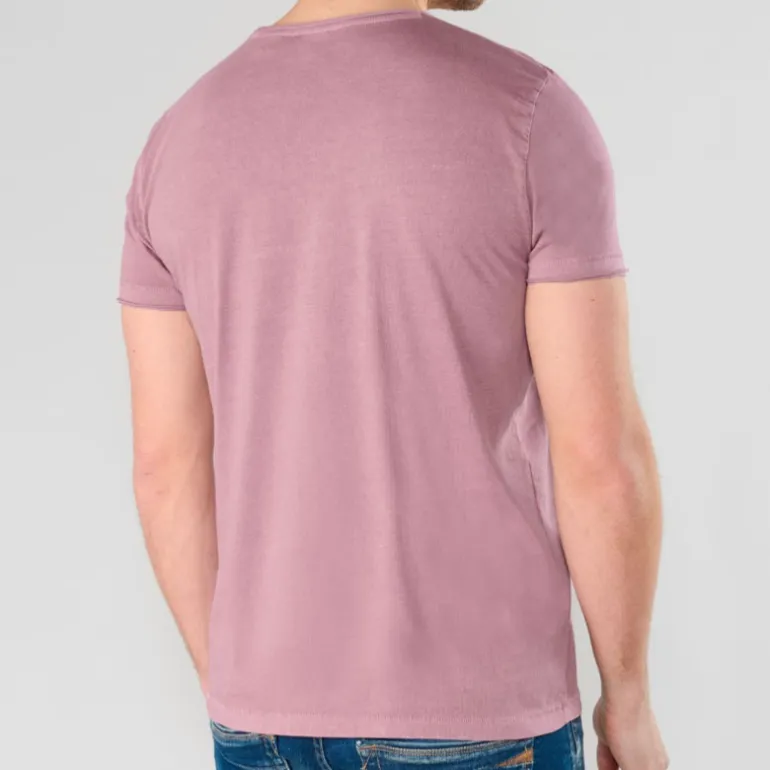 T Shirt Le Temps des Cerises homme Gribs rose