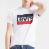 T Shirt Levi's ® homme modèle sportswear 84 tee blanc
