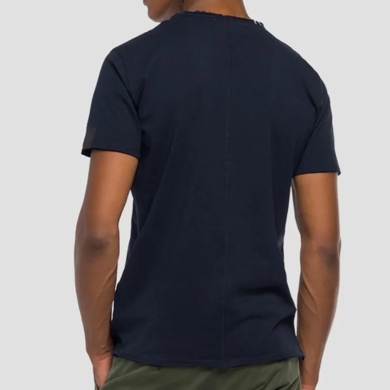 T Shirt Replay Jeans bleu marine pour homme