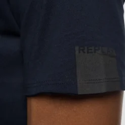 T Shirt Replay Jeans bleu marine pour homme