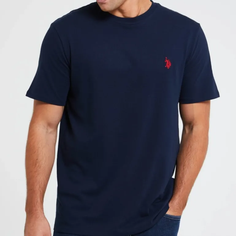 T Shirt Us Polo Assn bleu marine