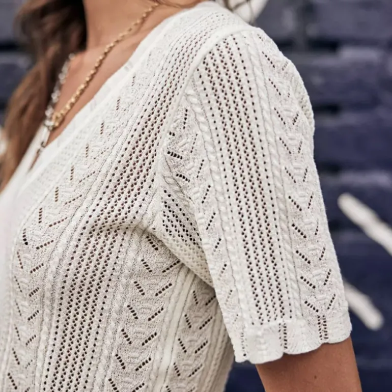 Top Freeman T Porter femme Polane blanc