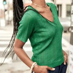 Top Freeman T Porter femme Polane vert
