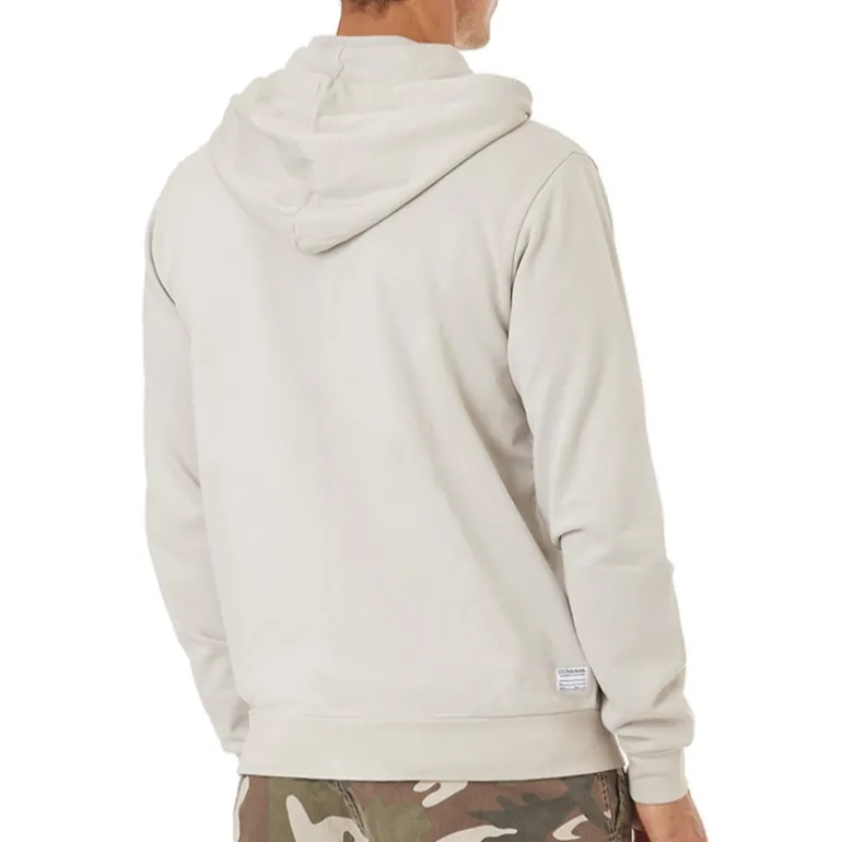 Veste / Sweat zippé capuche Us Polo Heritage beige