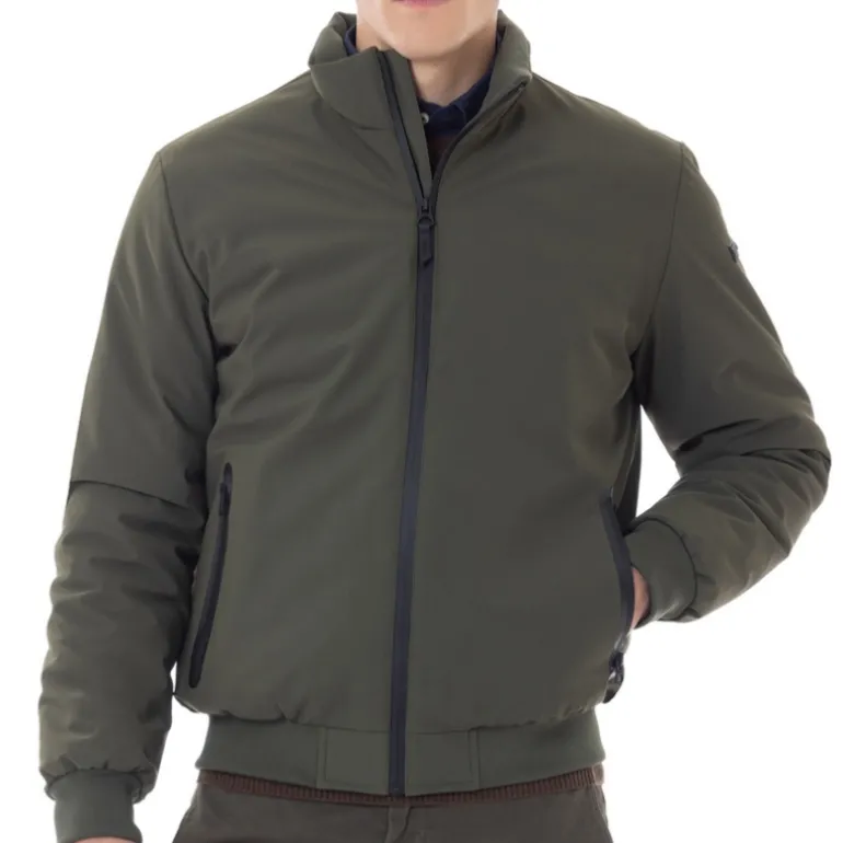 Veste blouson Us Polo Assn kaki