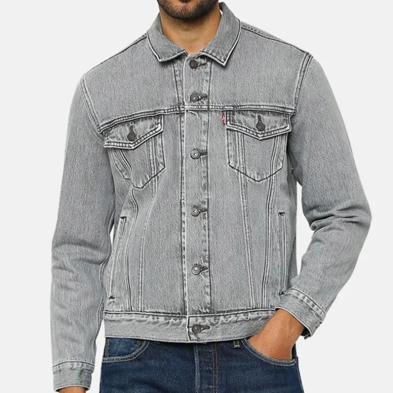 Veste en Jean Levis Trucker Jacket grise