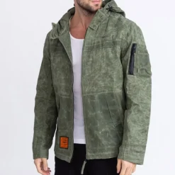 Veste gabardine Bombers Original Elelson Kaki