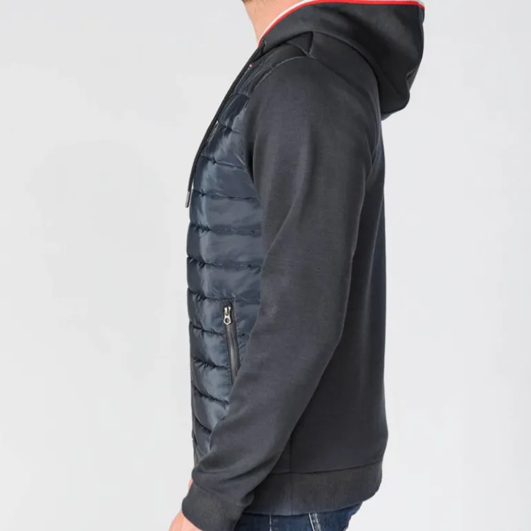 Veste hybride Le Temps des Cerises homme Thol bleu marine