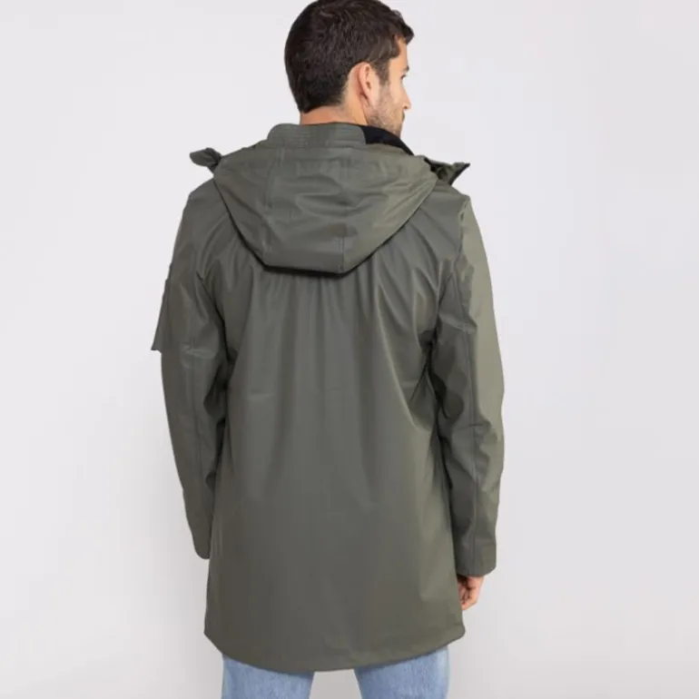 Veste longue imperméable Bombers Original Djinn kaki